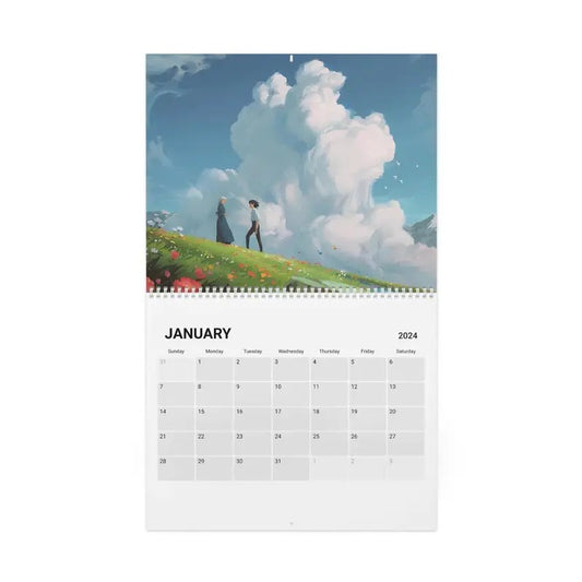 Ghibli 2025 Wall Calendar featuring Ponyo, Spirited Away, Arrietty, and more, Anime Calendar, Movie Calendar, Pop Culture Calendarstyle{n002}8