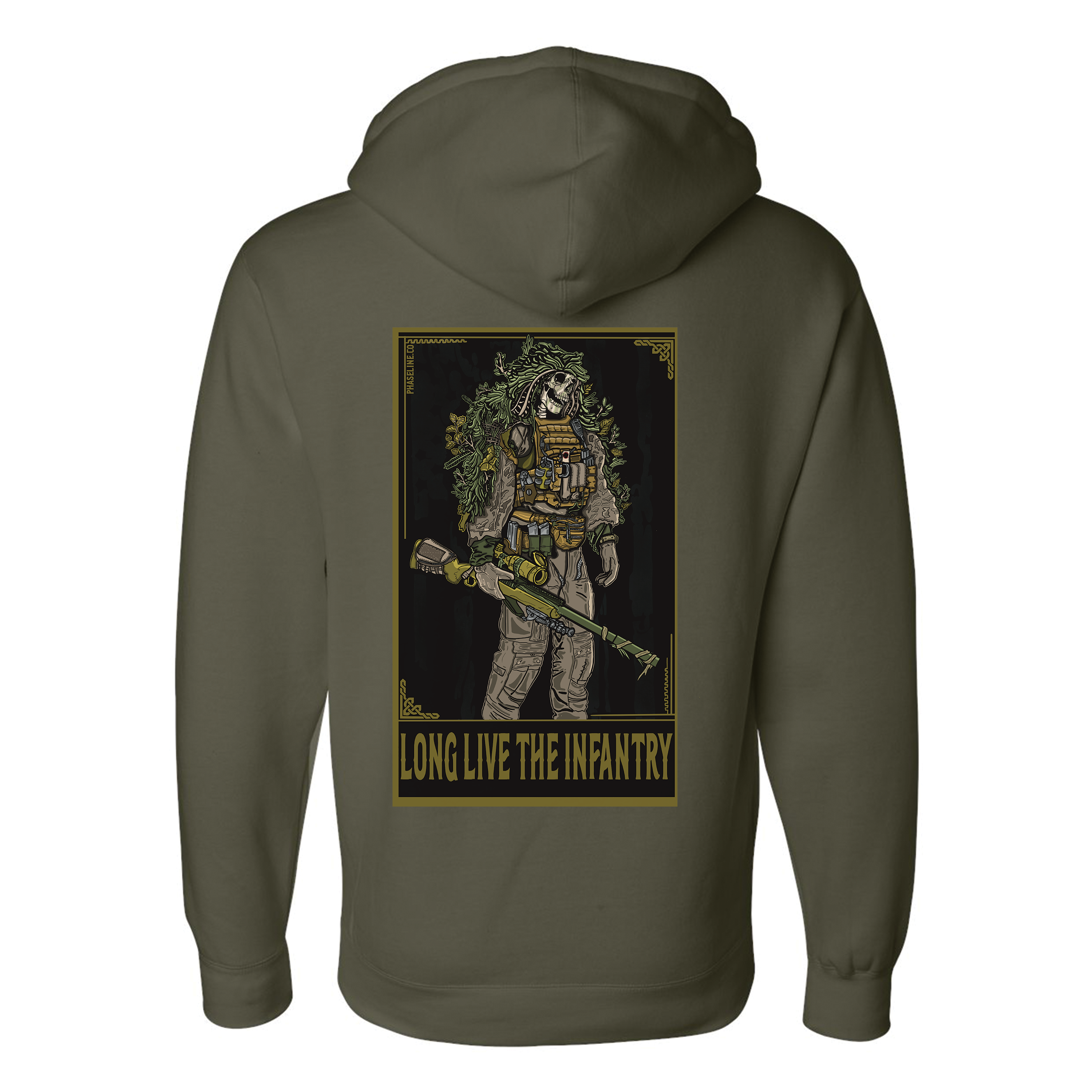 Ghillie Monsta Hoodie T-Shirts, Sweatshirt | CoreVibeTees.com (Image 2)