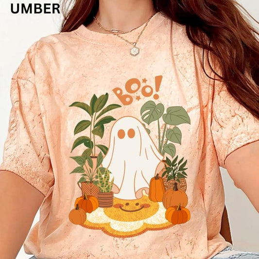 Ghost Plant Lady Shirt, Boo Plant Ghost Shirt, Plant Lover Gift, Halloween Ghost Sweatshirt, Halloween Gift, Plant Lover, Gardening Shirt, Sweatshirt, Hoodie