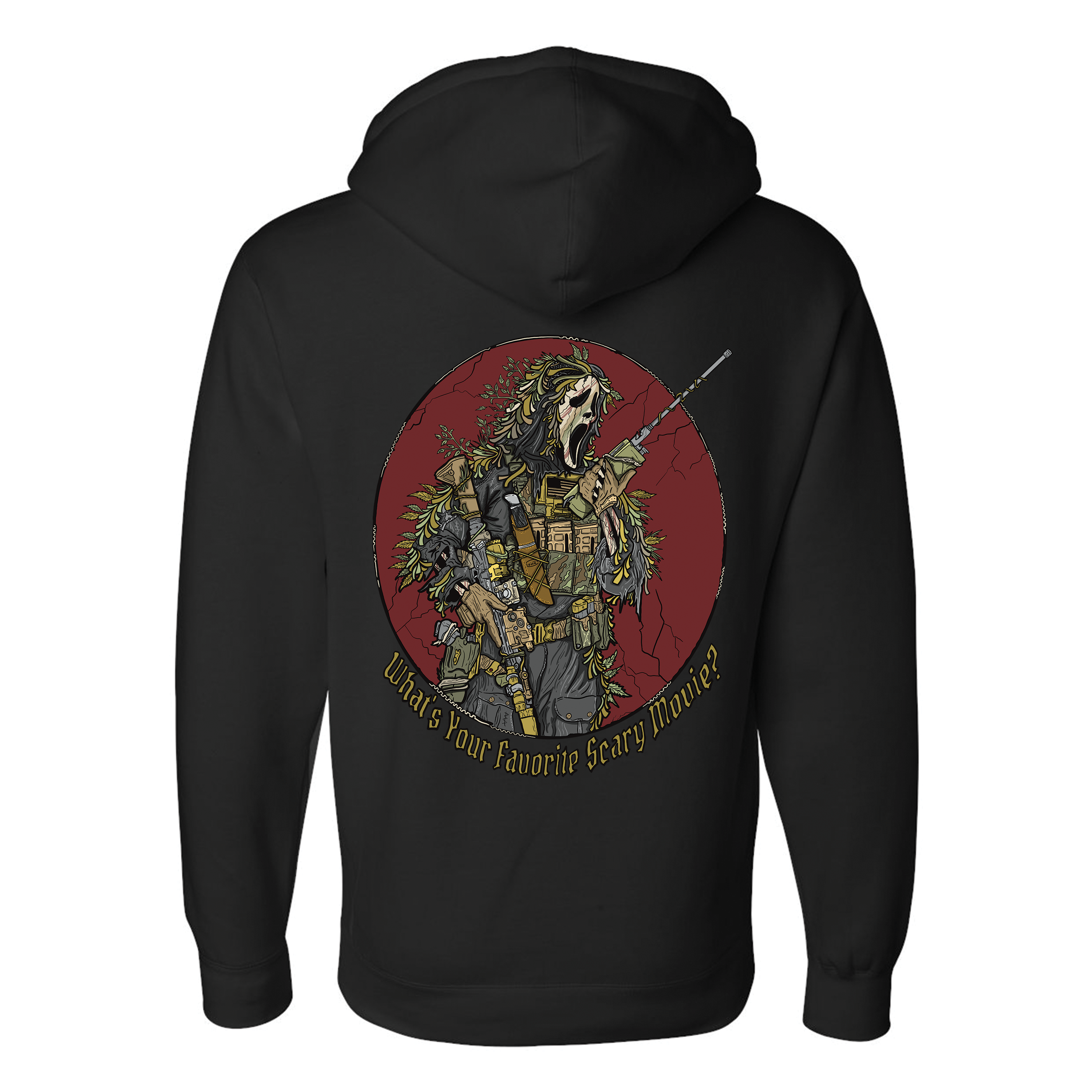 Ghostface Hoodie T-Shirts, Sweatshirt | CoreVibeTees.com (Image 1)
