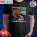 Giannis Antetokounmpo blood shirt
