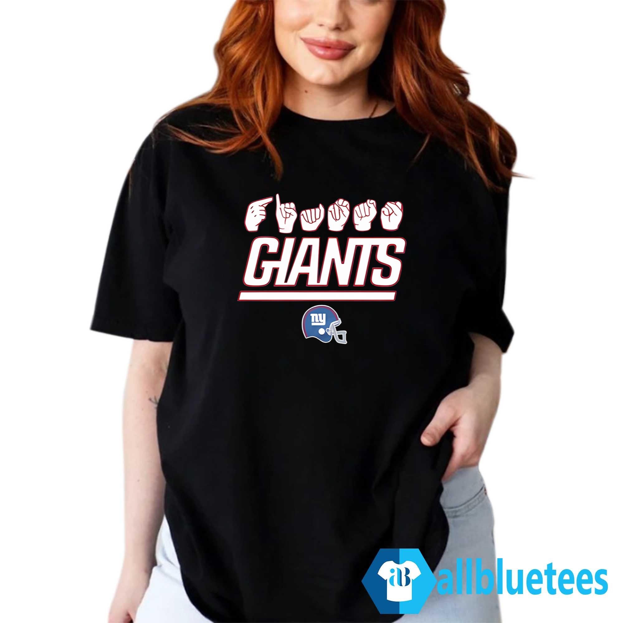 Giants American Sign Language Shirt