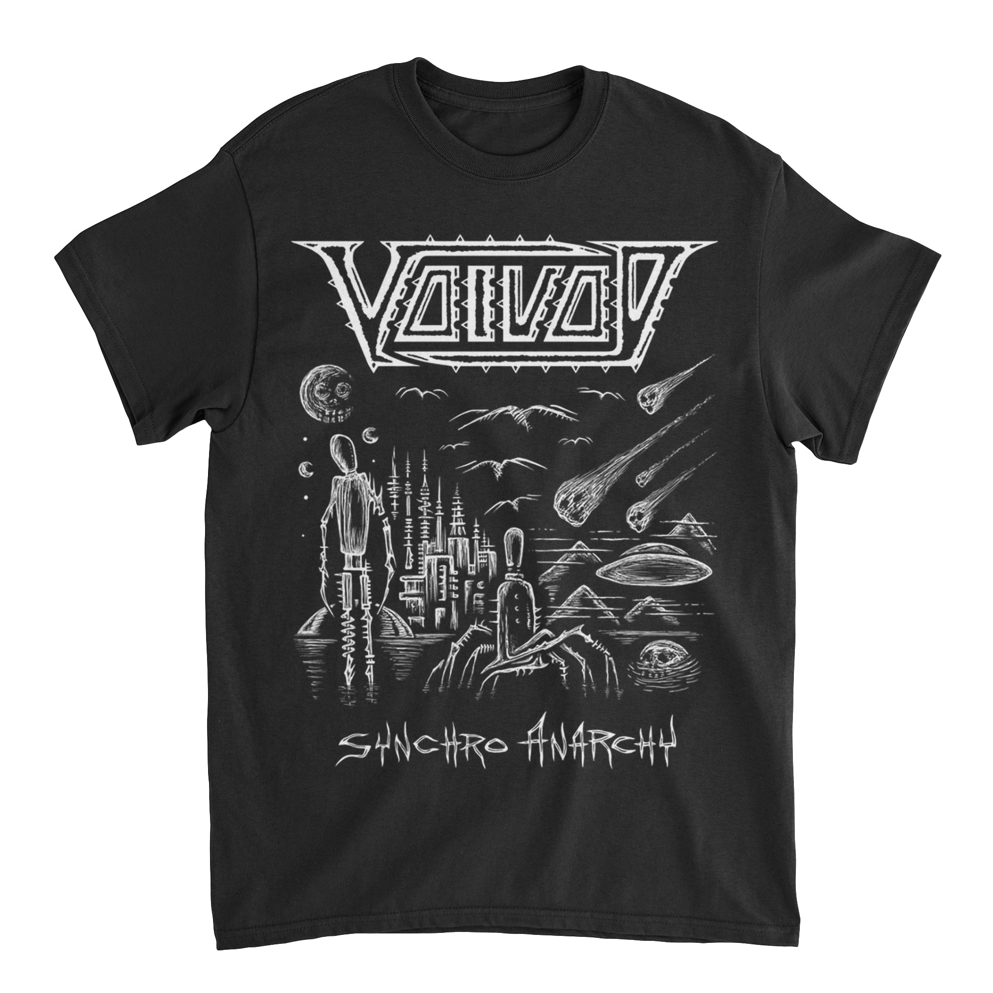 Voivod - Synchro Anarchy t-shirt Hoodie, Sweatshirt | CoreVibeTees.com