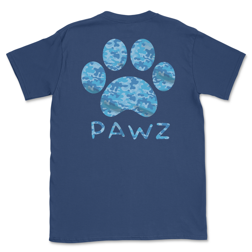 Ocean Camo (Adult Short Sleeve T-Shirt) Hoodie, Sweatshirt | CoreVibeTees.com (Image 1)
