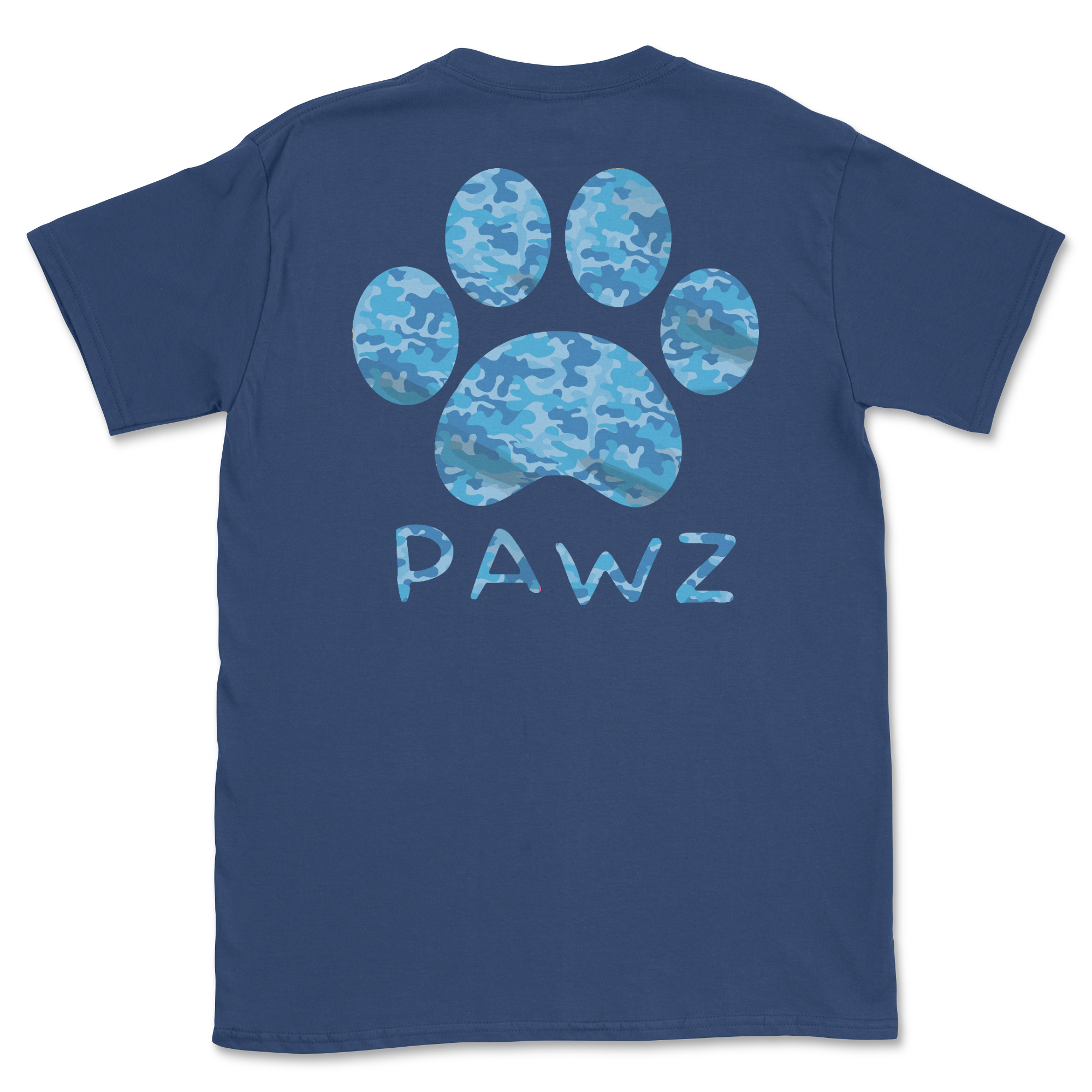 Ocean Camo (Adult Short Sleeve T-Shirt) Hoodie, Sweatshirt | CoreVibeTees.com (Image 1)