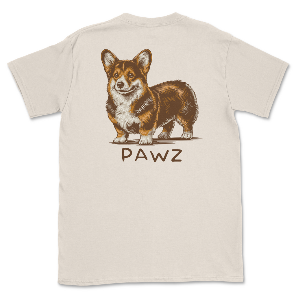 Corgi (Adult Short Sleeve T-Shirt) Hoodie, Sweatshirt | CoreVibeTees.com (Image 1)