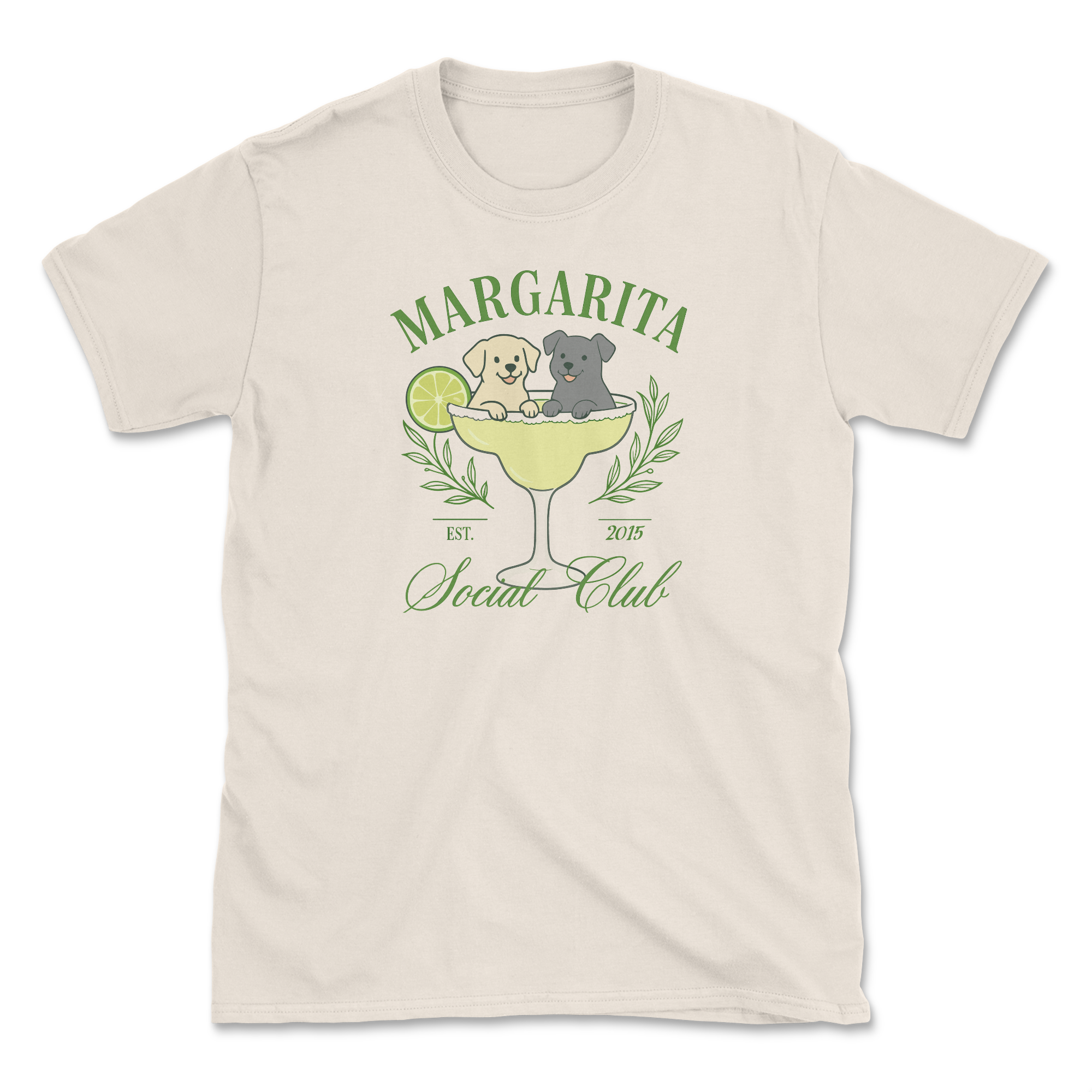 Dogs Social Club - (Front Print) (Adult Short Sleeve T-Shirt) Hoodie, Sweatshirt | CoreVibeTees.com (Image 1)