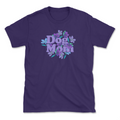 Orchid Dog Mom - Purple (Front Print) (Adult Short Sleeve T-Shirt) Hoodie, Sweatshirt | CoreVibeTees.com (Image 1)
