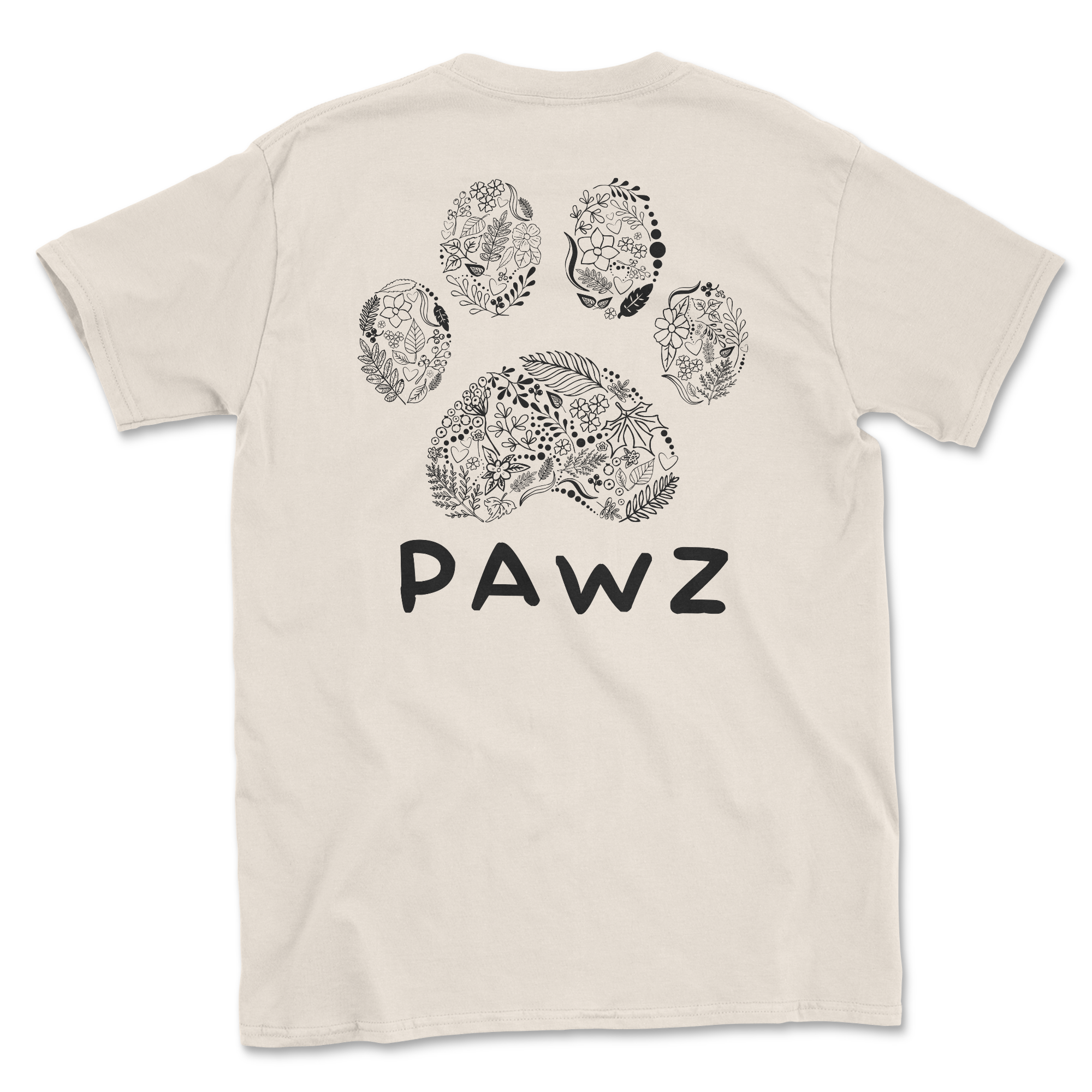 Leaves Print (Adult Short Sleeve T-Shirt) Hoodie, Sweatshirt | CoreVibeTees.com (Image 1)