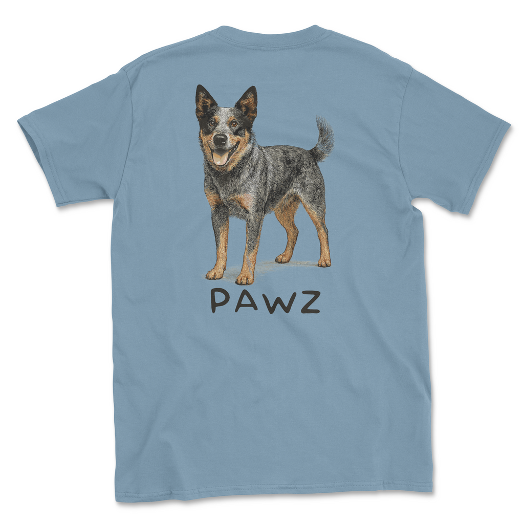 Blue Heeler (Adult Short Sleeve T-Shirt) Hoodie, Sweatshirt | CoreVibeTees.com (Image 1)