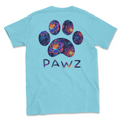Neon Floral Print (Adult Short Sleeve T-Shirt) Hoodie, Sweatshirt | CoreVibeTees.com (Image 1)