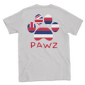 Hawaii Flag Paw (Adult Short Sleeve T-Shirt) Hoodie, Sweatshirt | CoreVibeTees.com (Image 1)
