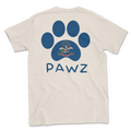 North Dakota Flag Paw (Adult Short Sleeve T-Shirt) Hoodie, Sweatshirt | CoreVibeTees.com (Image 1)
