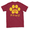 New Mexico Flag Paw (Adult Short Sleeve T-Shirt) Hoodie, Sweatshirt | CoreVibeTees.com (Image 1)