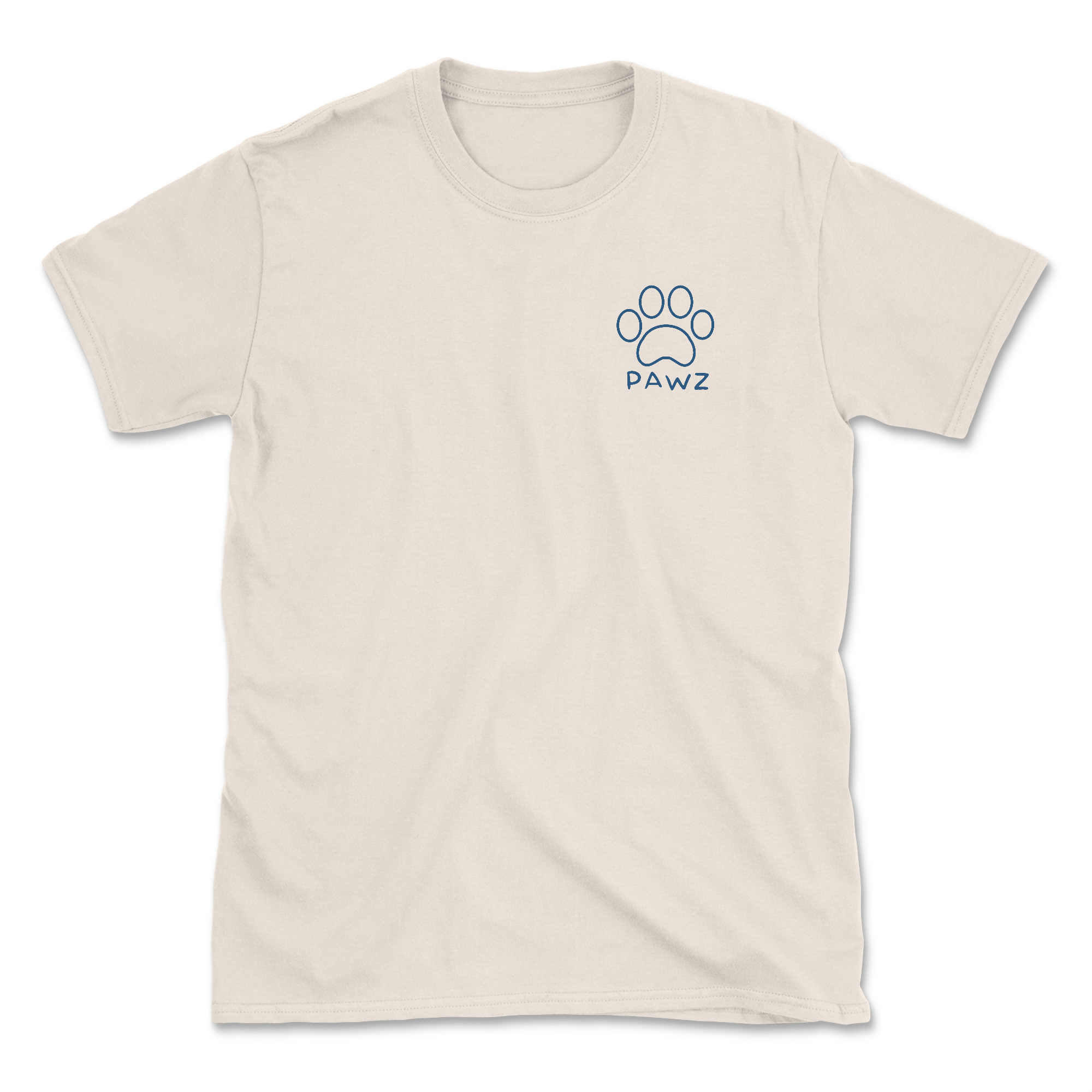North Dakota Flag Paw (Adult Short Sleeve T-Shirt) Hoodie, Sweatshirt | CoreVibeTees.com (Image 2)