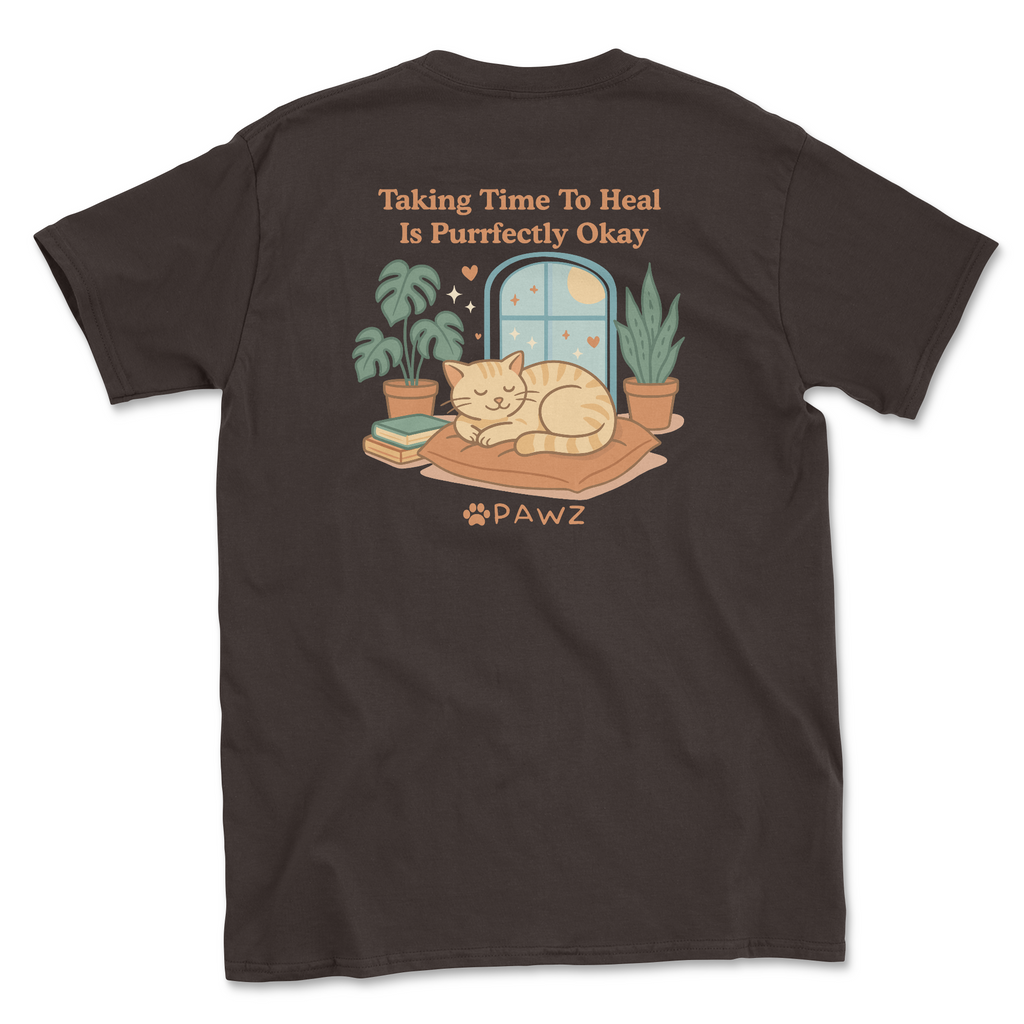 Heal Purrectly (Adult Short Sleeve T-Shirt) Hoodie, Sweatshirt | CoreVibeTees.com (Image 1)