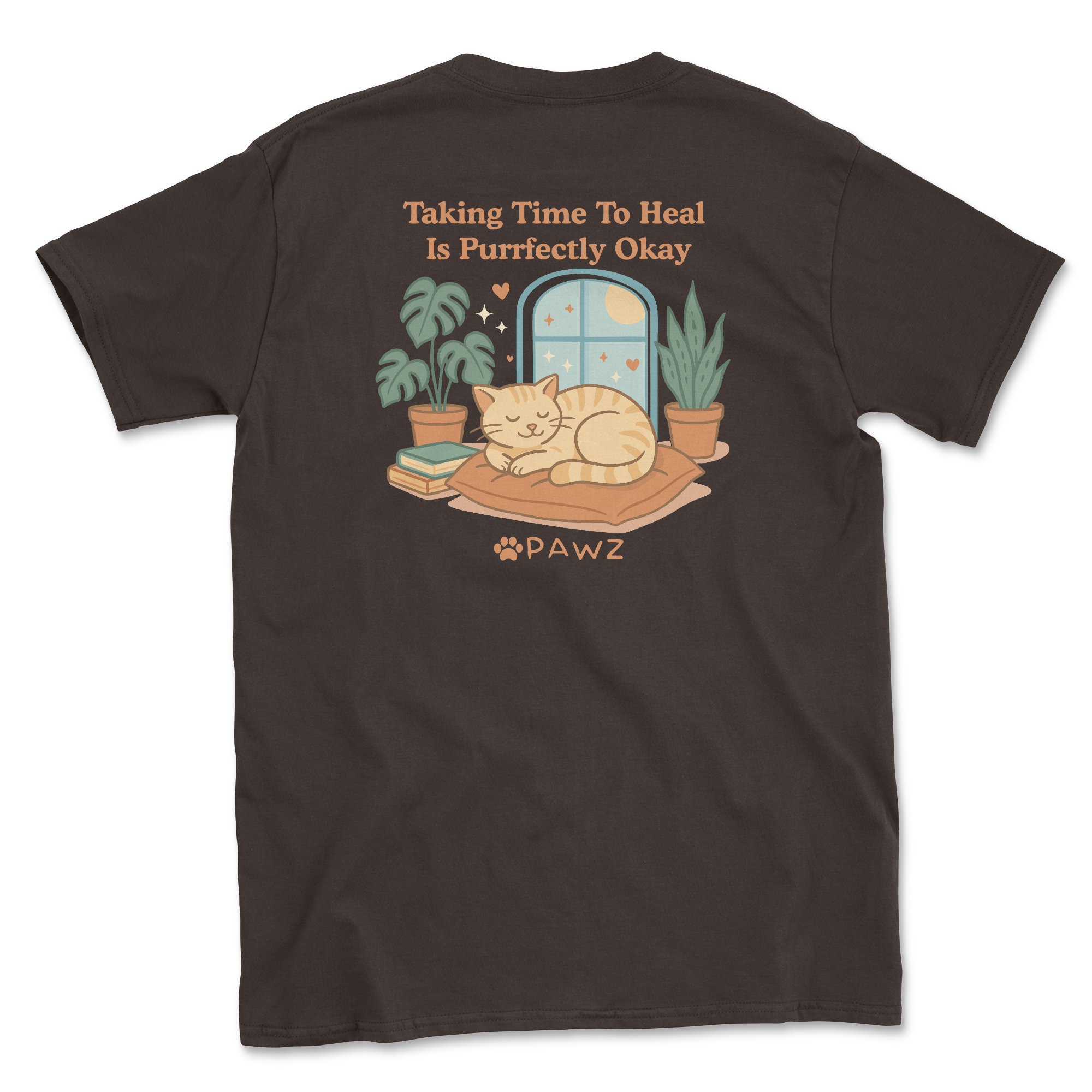 Heal Purrectly (Adult Short Sleeve T-Shirt) Hoodie, Sweatshirt | CoreVibeTees.com (Image 1)