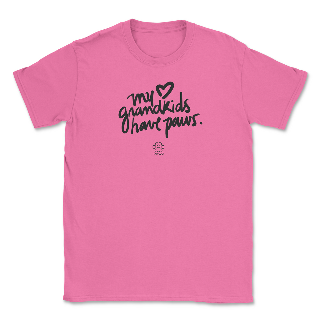 Grandpawz - Front Print (Adult Short Sleeve T-Shirt Hoodie, Sweatshirt | CoreVibeTees.com (Image 1)
