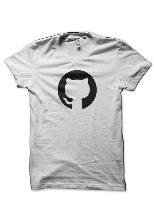 Github White T-Shirt Hoodie, Sweatshirt | CoreVibeTees.com