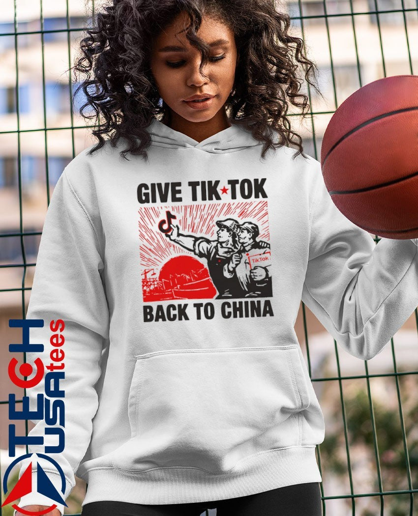 Give Tiktok back to China design 2 shirt