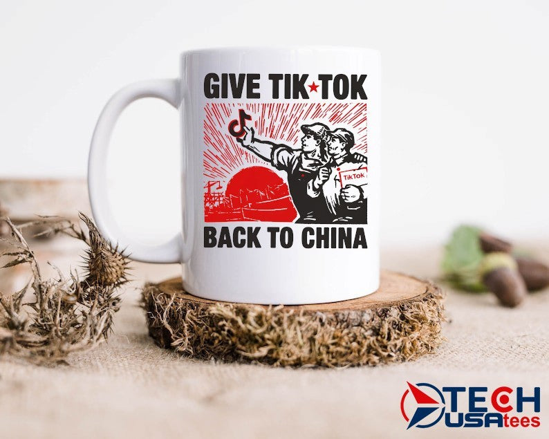 Give Tiktok back to China design 2 shirt