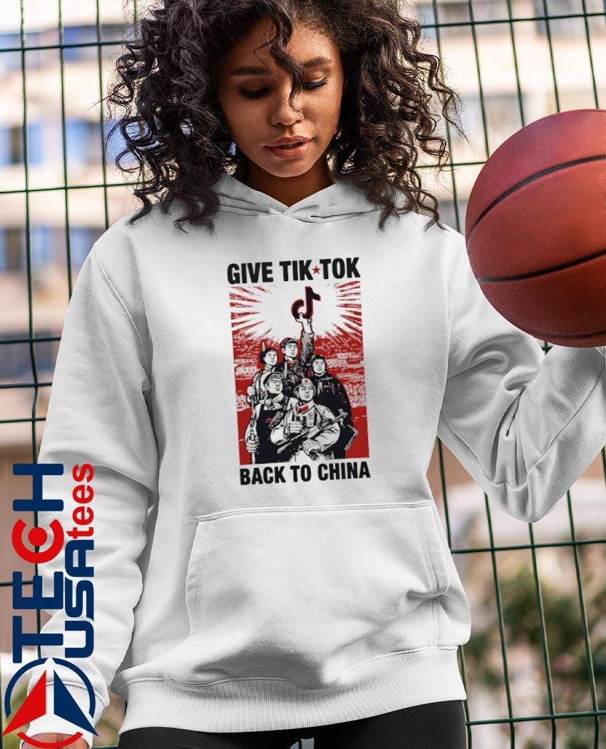Give Tiktok back to China design 3 shirt