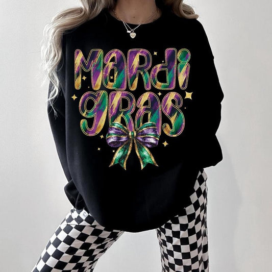 Glitter Mardi Gras Coquette Mardi Gras Fleur De Lis Retro Mardi Gras Mardi Gras Mardi Gras Shirt