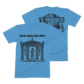 Great American Ghost - Globe Shirt (Blue) Hoodie, Sweatshirt | CoreVibeTees.com (Image 1)
