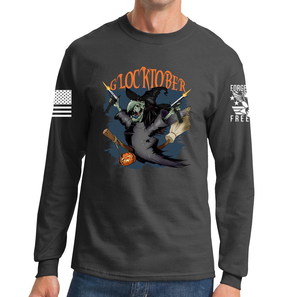 Glocktober Halloween Long Sleeve T-shirt Style001 Hoodie, Sweatshirt | CoreVibeTees.com (Image 2)