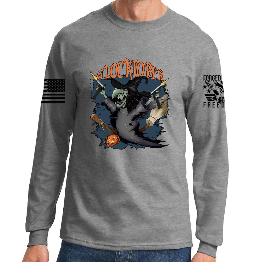 Glocktober Halloween Long Sleeve T-shirt Style001 Hoodie, Sweatshirt | CoreVibeTees.com (Image 4)