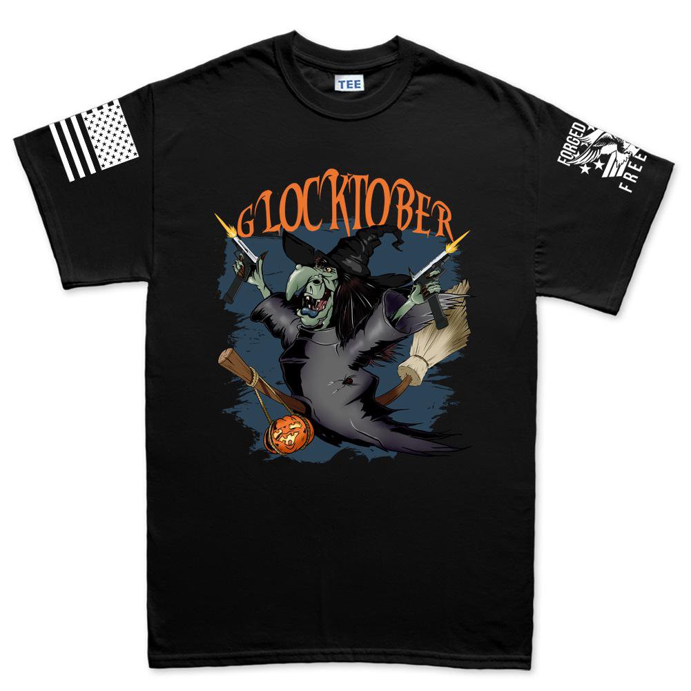 Glocktober Halloween Men's T-shirt Style001 Hoodie, Sweatshirt | CoreVibeTees.com (Image 1)