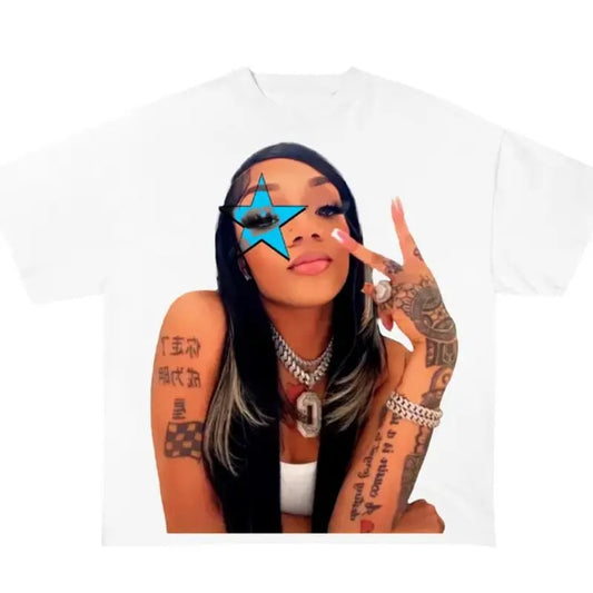 Glorilla Big Glo Unisex Softstyle T-Shirt, Gift For Women and Man Unisex T-Shirt