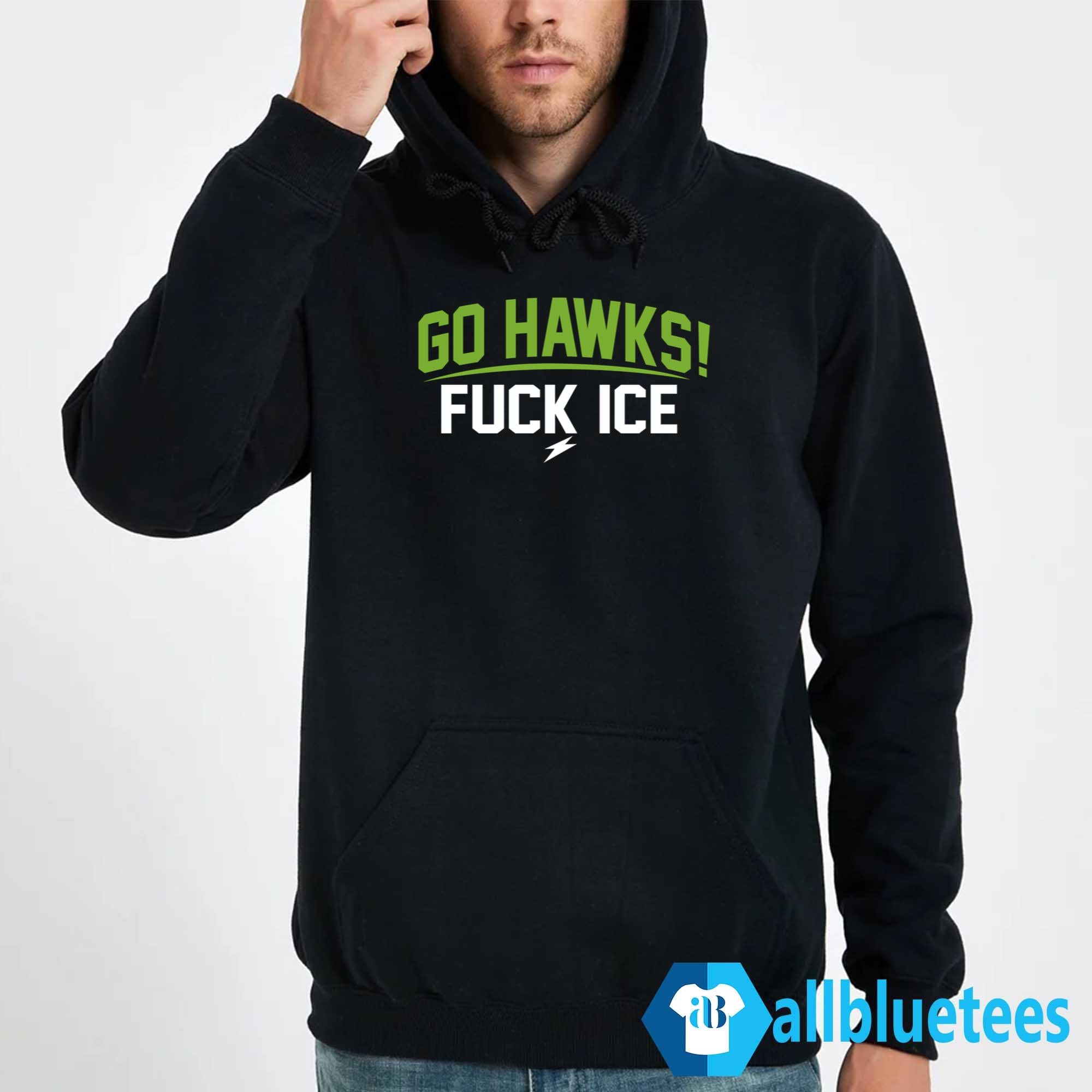 Go Hawks Fuck ICE Shirt