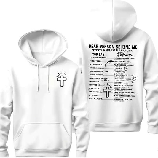 God Says Hoodie Design Shirt, Retro Christian, Bible Affirmations Shirt, Dear Person design, Jesus Doodle Shirt, Commercial Use  T-shirt, sweater and Hoodie