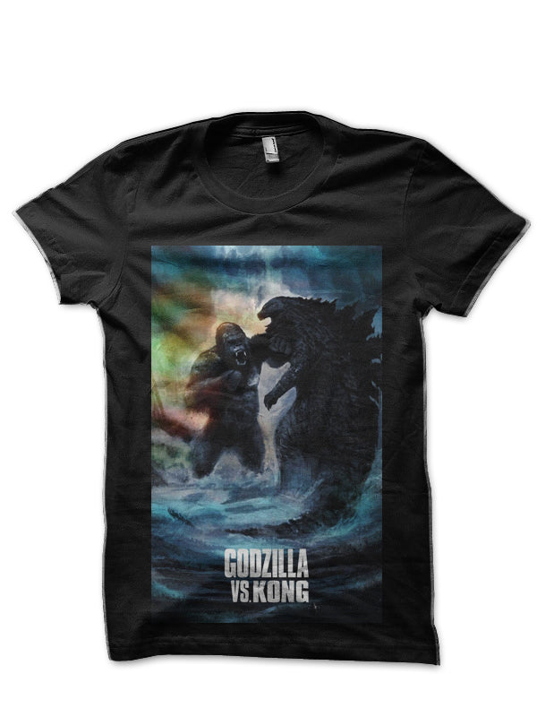 Godzilla Vs King Kong Black T-Shirt Hoodie, Sweatshirt | CoreVibeTees.com