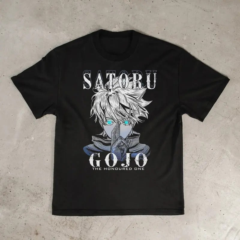Goj0 Tshirt, JJK Shirt, Cool Anime Shirt, Manga Lovers Top, Anime Merch, Unisex Short Sleeve Tee Shirt, Casual Clothing