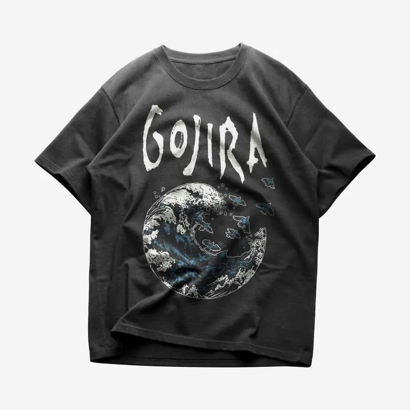 Gojira T-shirt - Metal Music Shirt - Gojira Merch - Unisex Cotton Tee