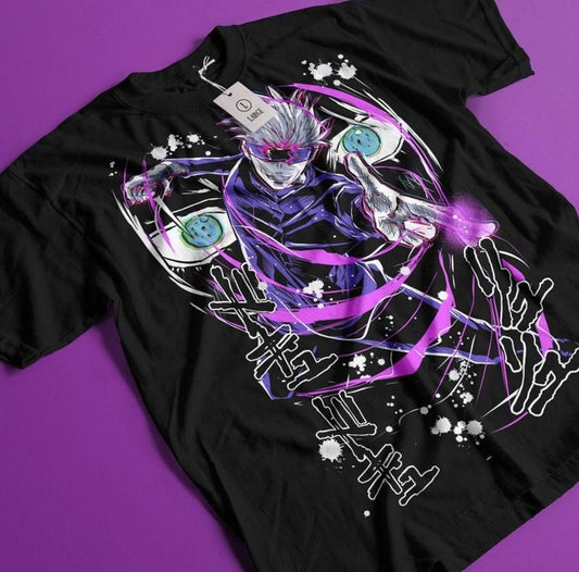 Gojo Anime Shirt, JJK Anime T-shirt, Graphic Anime Tee, Anime Lovers Shirt, Anime Manga Shirt