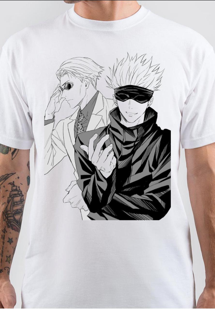 Gojo Satoru And Nanami T-Shirt Hoodie, Sweatshirt | CoreVibeTees.com