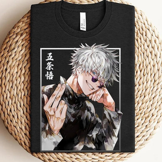 Gojo Satoru Tshirt, Jujutsu Kaisen Shirt, Gojo Shirt, Gojo vs Sukuna Shirt, Anime Shirt, Gift For Him, Gift For Her, Unisex Shirt