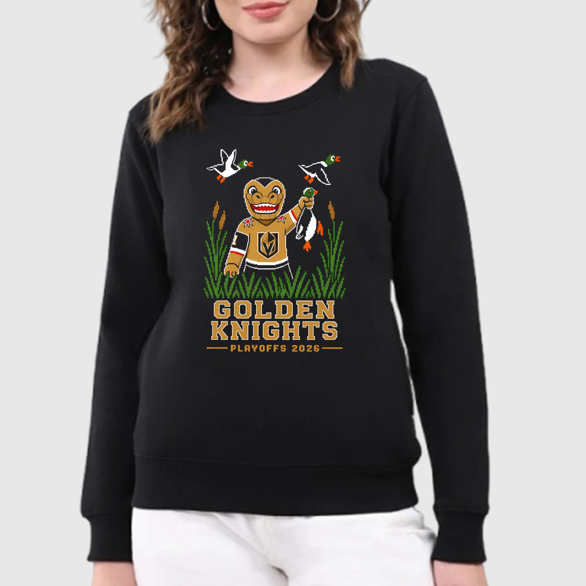Golden Knights Playoff 2026 Duck Hunting Shirt