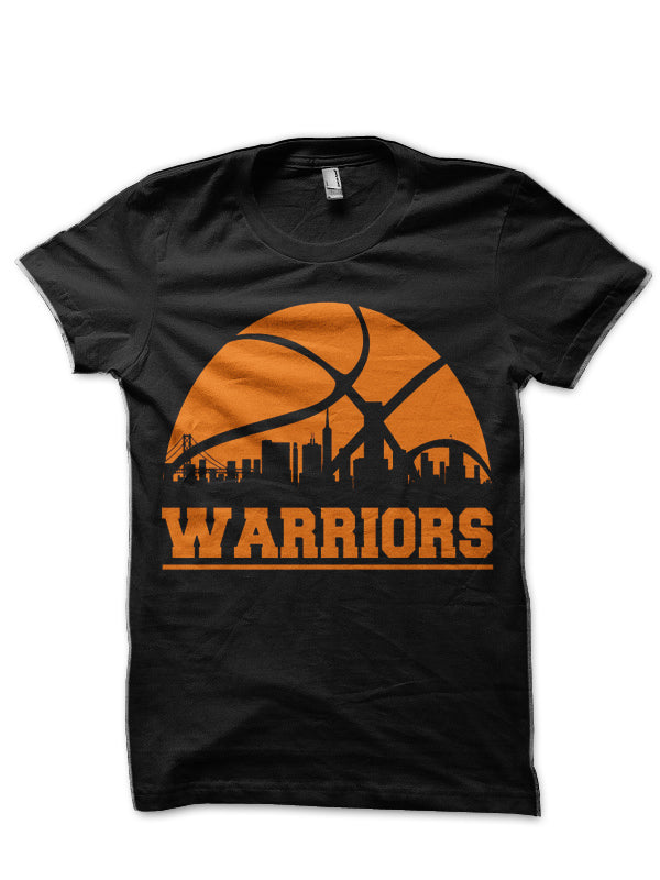 Warriors Basketball, Brooklyn Skyline Black T-Shirt Hoodie, Sweatshirt | CoreVibeTees.com