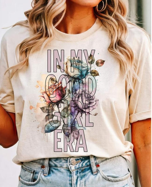 Good Girl Era Trendy Dark Romance Reader Comfort Colors T Shirt,Dark Romance Smut Gift,Enemies To Lovers,Smut Reader Smutty Merch T Shirt
