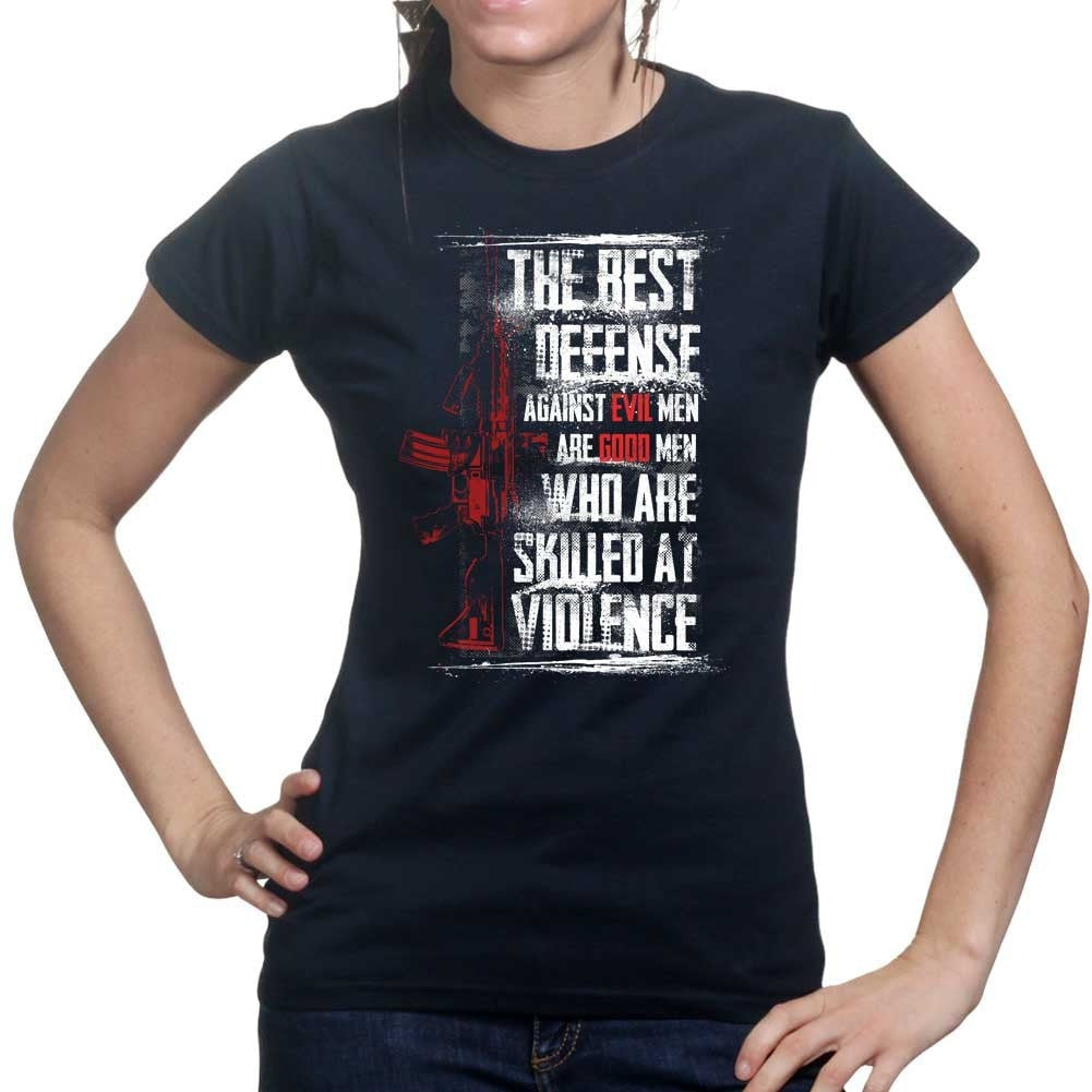 Ladies Skilled At Violence T-shirt Style001 Hoodie, Sweatshirt | CoreVibeTees.com (Image 1)