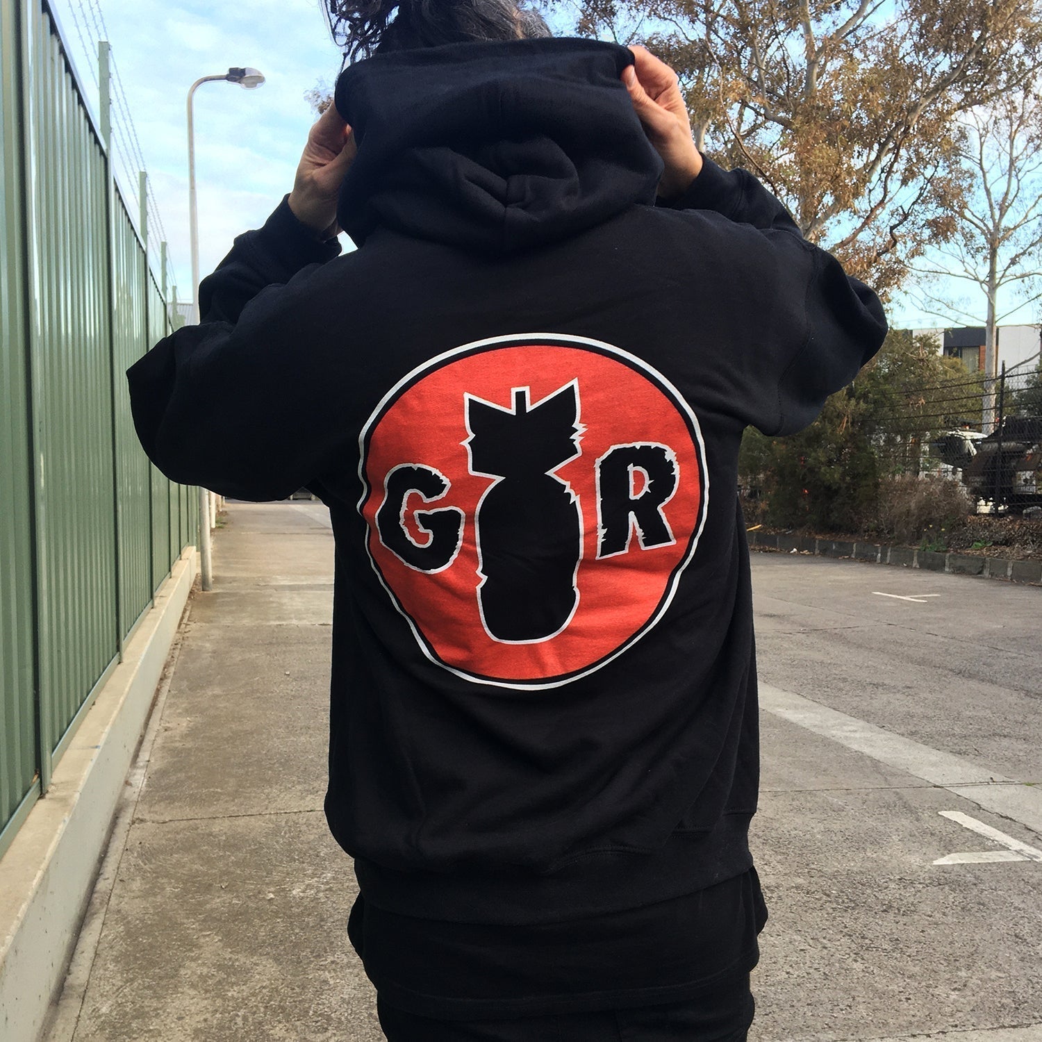 GR Bomb Hoodie (Black) T-Shirts, Sweatshirt | CoreVibeTees.com (Image 4)