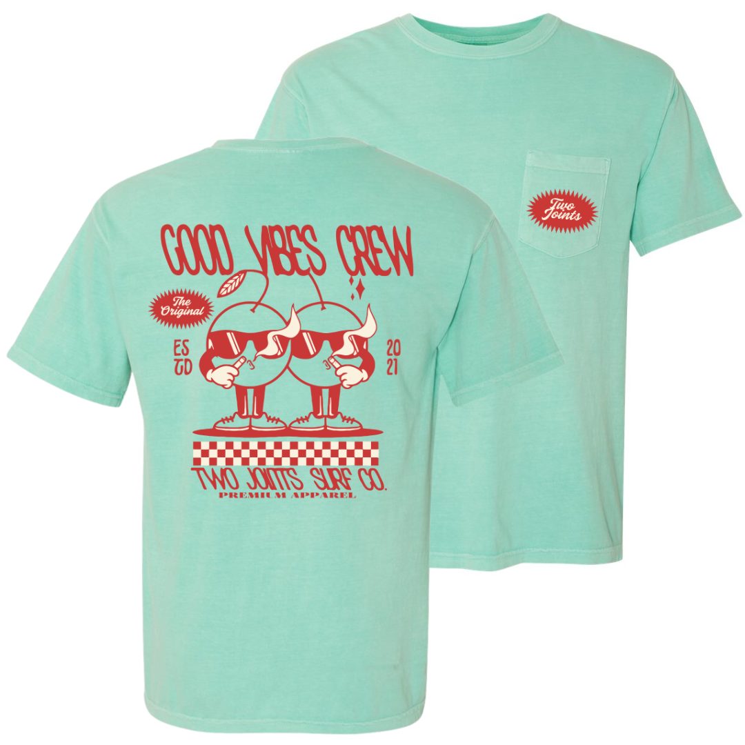Good Vibes Crew Tee Hoodie, Sweatshirt | CoreVibeTees.com