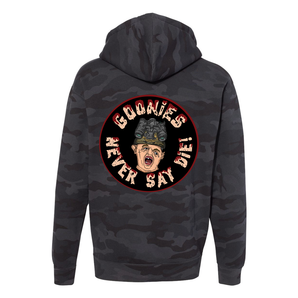 Never Say Die Hoodie T-Shirts, Sweatshirt | CoreVibeTees.com (Image 1)