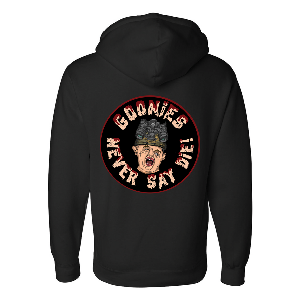 Never Say Die Hoodie T-Shirts, Sweatshirt | CoreVibeTees.com (Image 2)