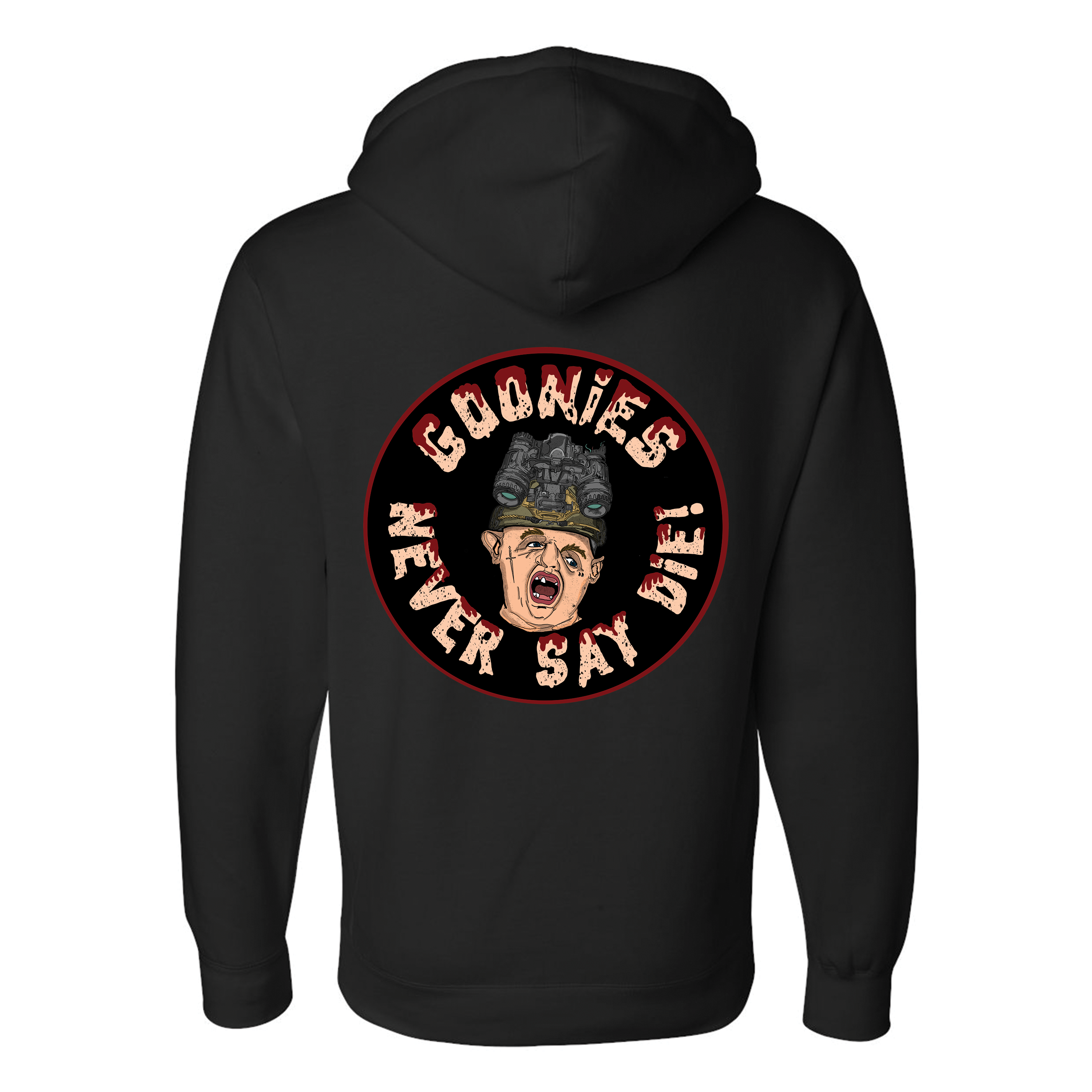 Never Say Die Hoodie T-Shirts, Sweatshirt | CoreVibeTees.com (Image 2)