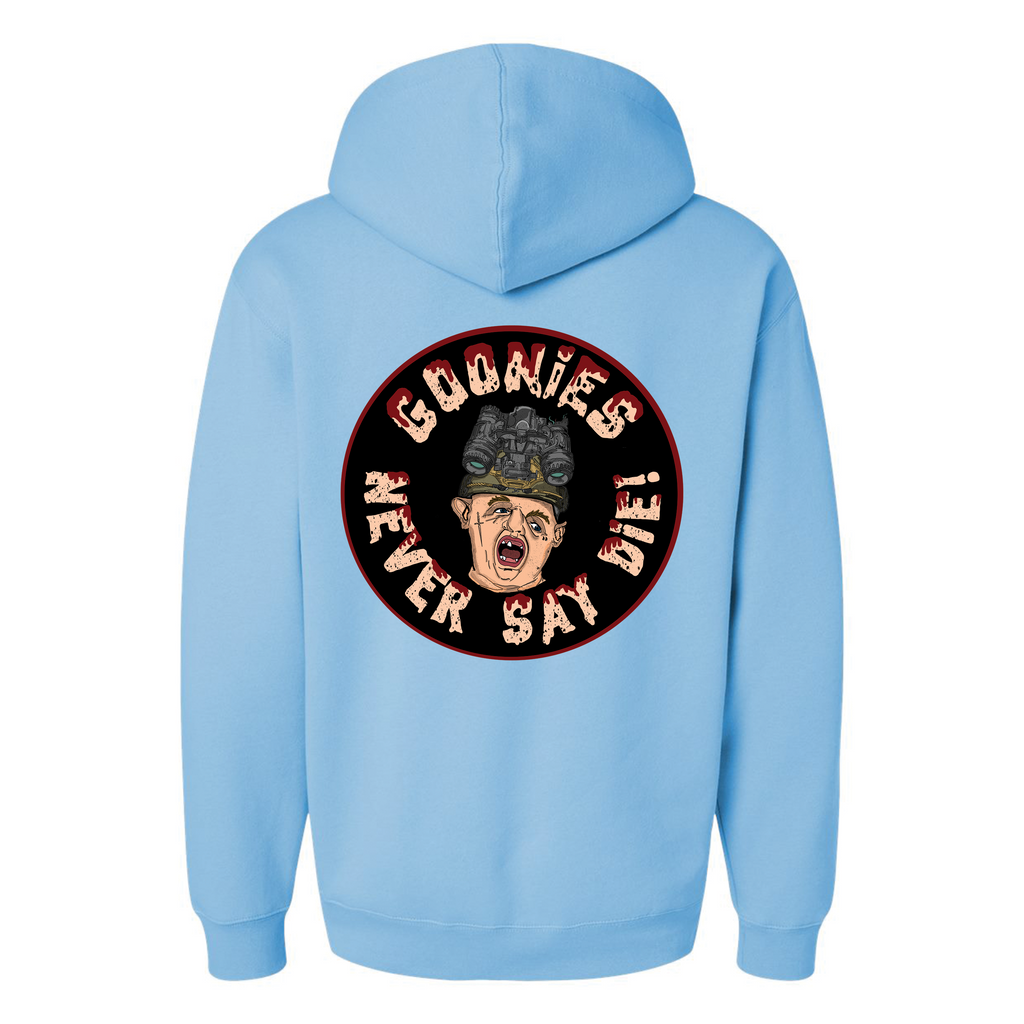 Never Say Die Hoodie T-Shirts, Sweatshirt | CoreVibeTees.com (Image 3)